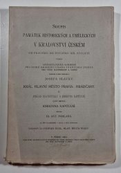 Soupis památek historických a uměleckých v Království Českém - II. Král. hlavní město Praha: Hradčany - Knihovna kapitulní - Od pravěku do polovice XIX. století 