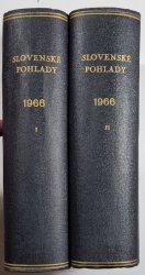 Slovenské Pohľady  1-12/1966 - 