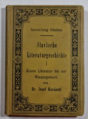 Slavische Literaturgeschichte I - 