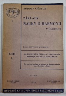 Základy nauky o harmonii v úlohách