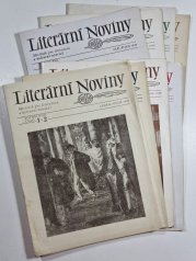 Literární noviny konvolut 1949/ 1948/ 1947  - Dvojčísla 1-8 1949; 1-2,5-10 1948; 7-10 1947