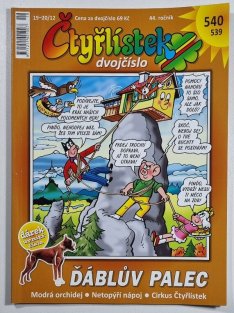 Čtyřlístek 539-540 - Ďáblův palec 