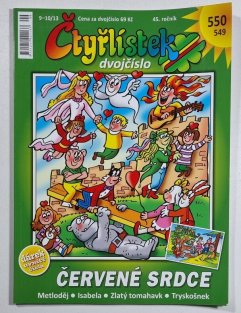 Čtyřlístek 549-550 - Červené srdce / Zlatý tomahawk