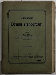Všeobecné dějiny stenografie
