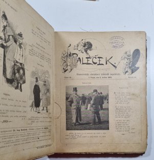Nový Paleček ročník VII. / 1893 - konvolut ( č. 1-7 a 19-52 )