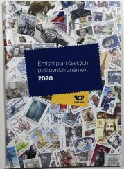 Emisní plán českých poštovních známek 2020(česky, anglicky) - 