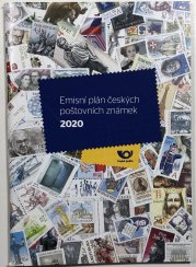 Emisní plán českých poštovních známek 2020(česky, anglicky) - 