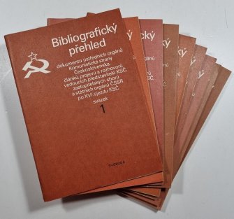 Biografický přehled dokumentů ústředních orgánů Komunistické strany Československa 1. - 9.