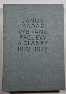 Vybrané články a projevy 1972-1978