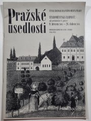 Pražské usedlosti  - Staroměstská radnice - výstava 9.3. - 26 4. 2001