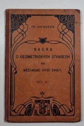 Nauka o geometrických útvarech pro měšťanské dívčí školy II. - 