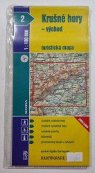 mapa - 2 - Krušné hory - východ 1:100 000 - 