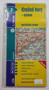mapa - 2 - Krušné hory - východ 1:100 000