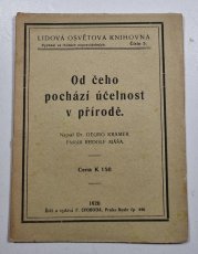 Od čeho pochází účelnost v přírodě - 