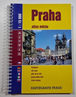 Praha - atlas města 1:15 000