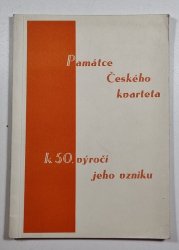 Památce Českého kvarteta k 50. výročí jeho vzniku - 