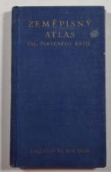 Zeměpisný atlas čsl. červeného kříže - kalendář na rok 1934 - 
