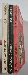 3x Václav Čtvrtek - Rumcajs / Cipísek / Manka 
