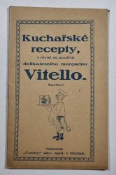 Kuchařské recepty v nichž se používá delikatesního margarínu Vitello - 