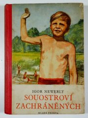 Souostroví zachráněných - Historický román z roku 1948