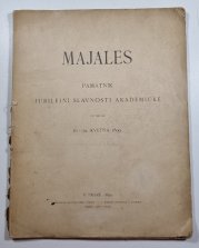 Majales - Památník jubilejní slavnosti akademické ve dnech 26.-29. května 1899