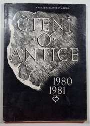 Čtení o antice 1980/1981 - 