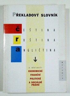 Překladový slovník - čeština/ ruština/ angličtina