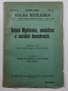 Volná Myšlenka, socialism a sociální demokracie