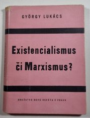 Existencialismus či marxismus? - 