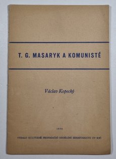 T.G. Masaryk a komunisté