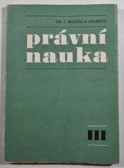 Právní nauka pro III. ročník středních ekonomických škol - 