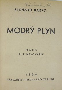 Modrý plyn
