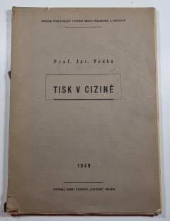 Tisk v cizině