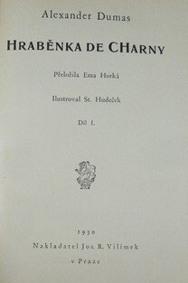 Hraběnka De Charny I.-VI.