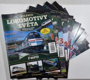 Kolekce lokomotivy světa 1.-11.  (bez modelů!!) - 