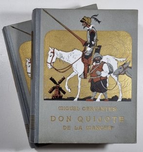 Důmyslný rytíř Don Quijote DeLa Mancha I.-II. díl