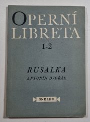 Operetní libreta I-2 - Rusalka - 