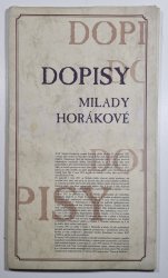Dopisy Milady Horákové - 
