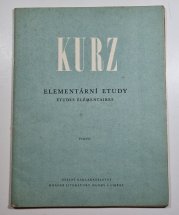 Elementární etudy - 78 progresivně seřazených etud pro 1.a 2. stupeň hry klavírní - Piano