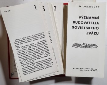 Významní budovatelia Sovietskeho zväzu