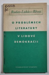 O problémech literatury v lidové demokracii - 