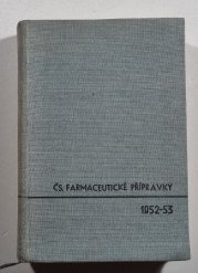 Seznam přípravků ČS. farmaceutického průmyslu 1952-53 - 