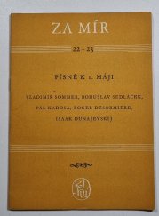 Písně k 1. máji - Za mír 22-23