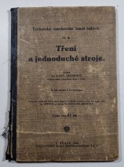 Tření a jednoduché stroje - 