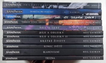 Sandman 1 - 10 (komplet 11 svazků - první vydání)