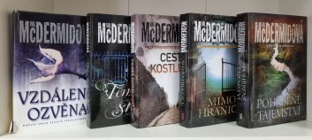 Karen Pirieová 1-5 - Vzdálená ozvěna, Temné struny. Cesta kostlivců, Mimo hranice, Pohřbené tajemství