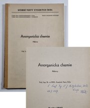 Anorganická chemie - Nekovy - 