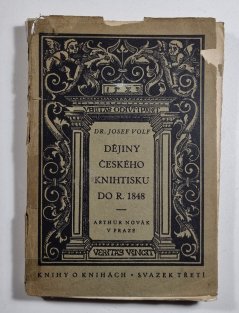 Dějiny českého knihtisku do roku 1848