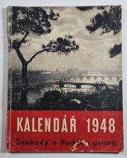 Kalendář Svobody a Rudého práva 1948 - 
