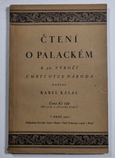 Čtení o Palackém